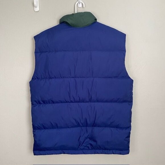 Levi's Stay Loose Oversized Puffer Down Vest Color block Men's Size Medium Retro - Picture 3 of 11
